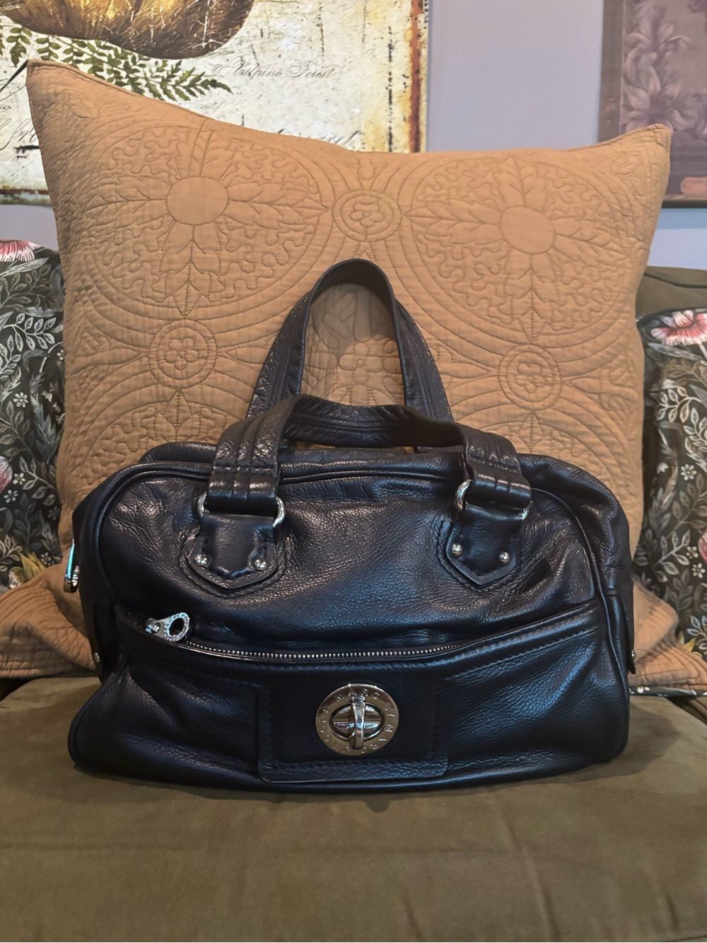 Vintage Marc by Marc Jacobs Turnlock Posh Satchel